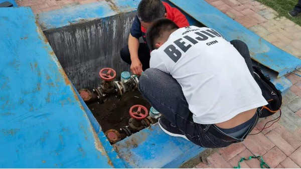 青天儀表污水流量計(jì)使用現(xiàn)場(chǎng)